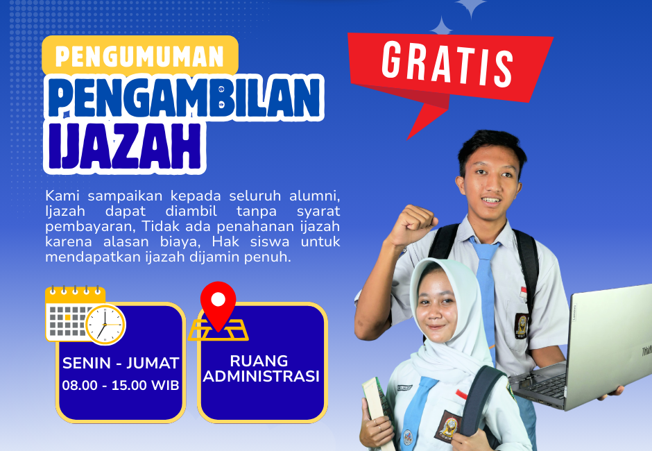 PENGUMUMAN PENGAMBILAN IJAZAH (Facebook Post)